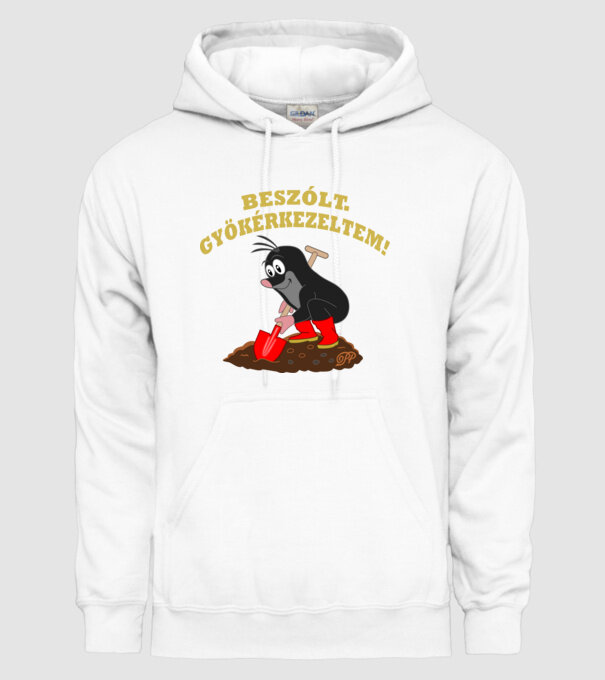  minta fehér pólón