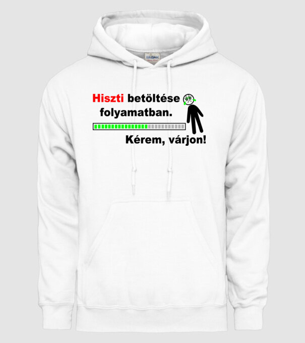 minta fehér pólón
