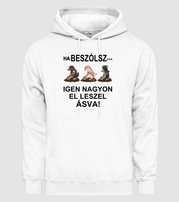  minta fehér pólón
