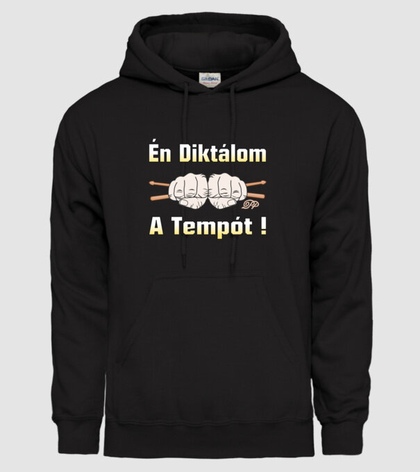  minta fekete pólón