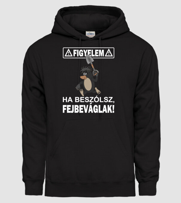  minta fekete pólón