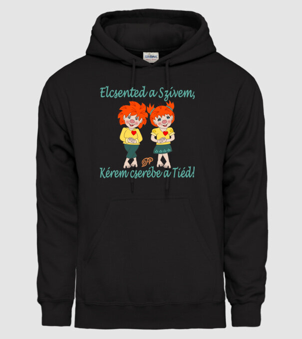  minta fekete pólón
