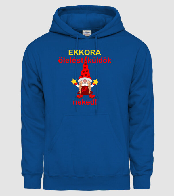  minta királykék pólón