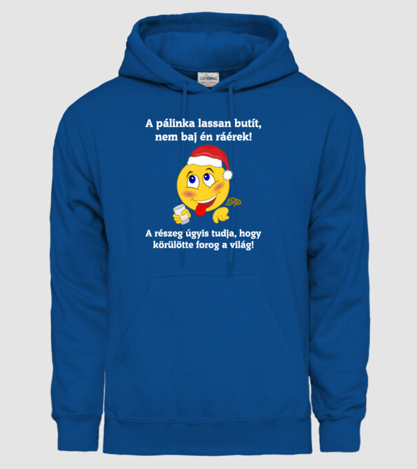  minta királykék pólón