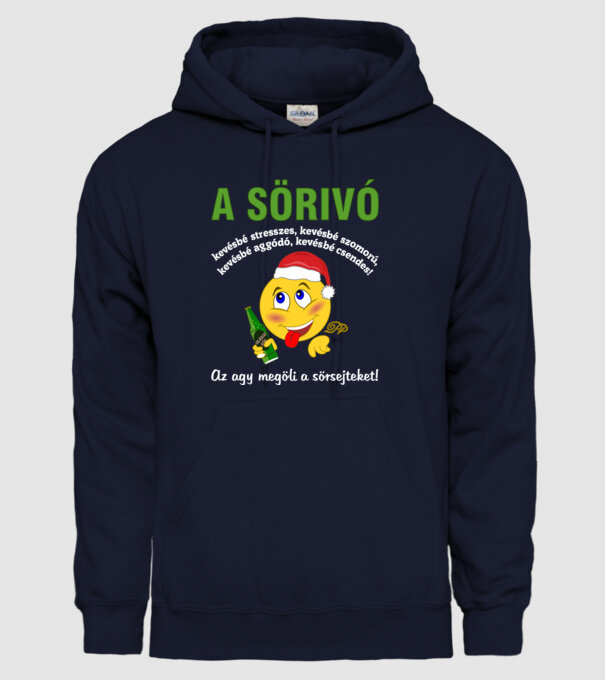  minta sötétkék pólón