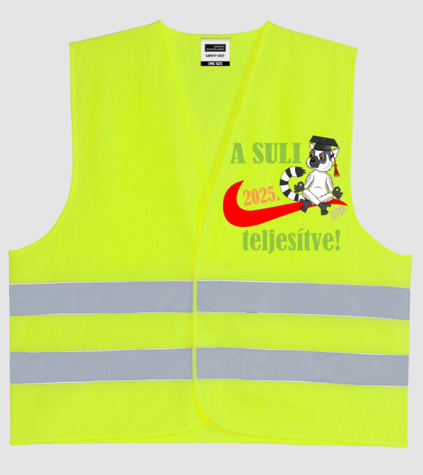  minta neonsárga pólón