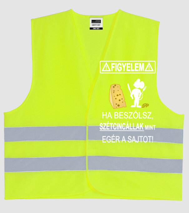  minta neonsárga pólón