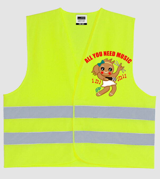  minta neonsárga pólón