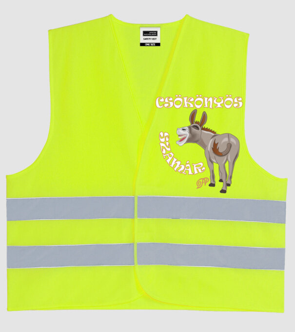  minta neonsárga pólón