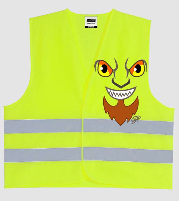  minta neonsárga pólón