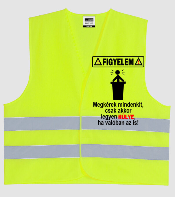  minta neonsárga pólón