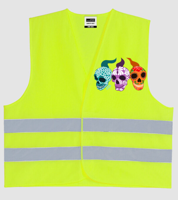  minta neonsárga pólón