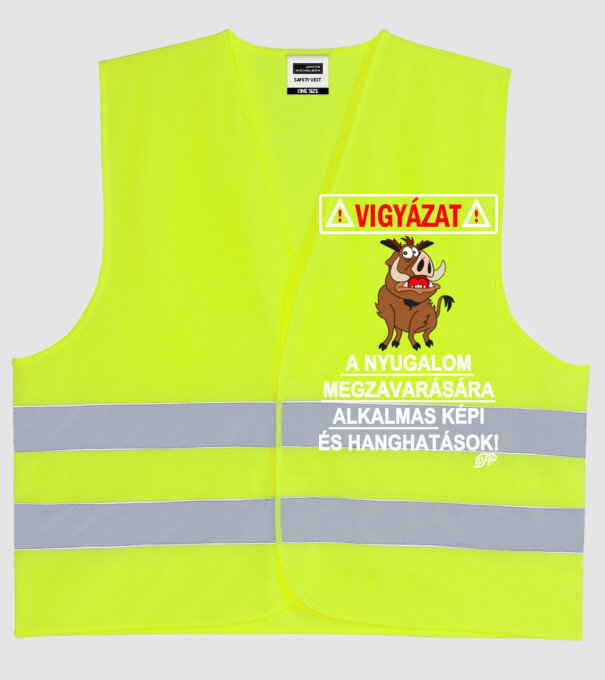  minta neonsárga pólón