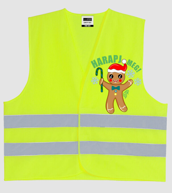  minta neonsárga pólón