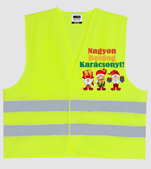  minta neonsárga pólón