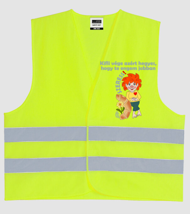  minta neonsárga pólón