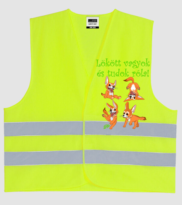  minta neonsárga pólón