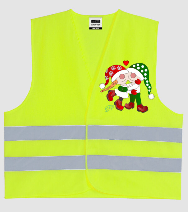  minta neonsárga pólón