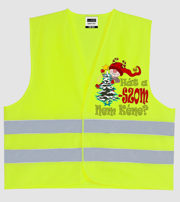  minta neonsárga pólón