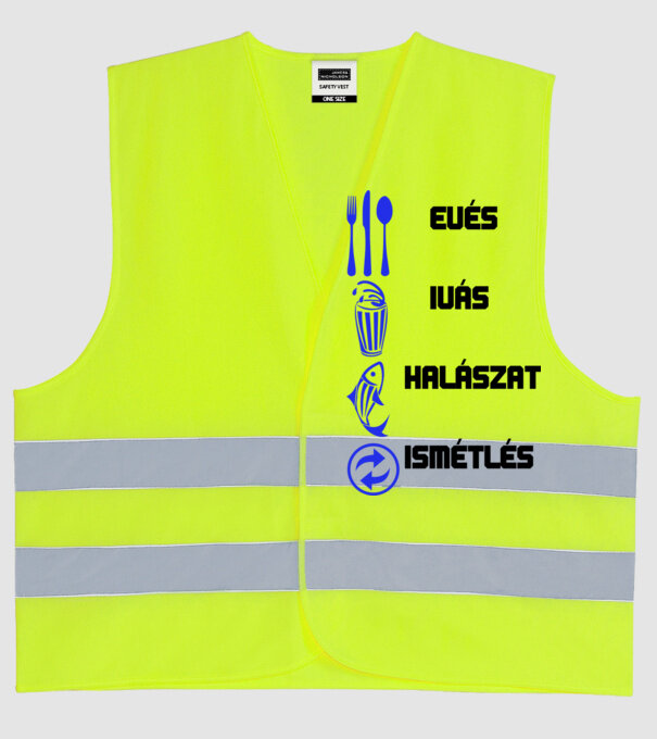  minta neonsárga pólón