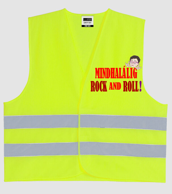  minta neonsárga pólón