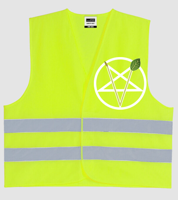  minta neonsárga pólón