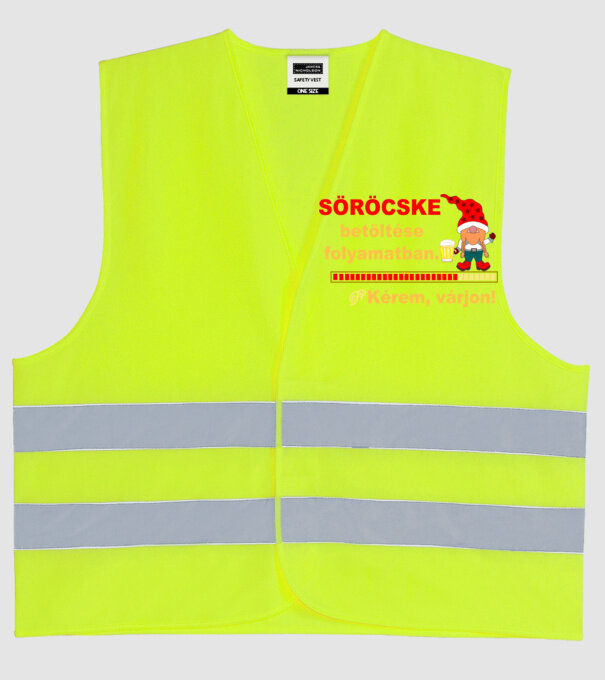  minta neonsárga pólón