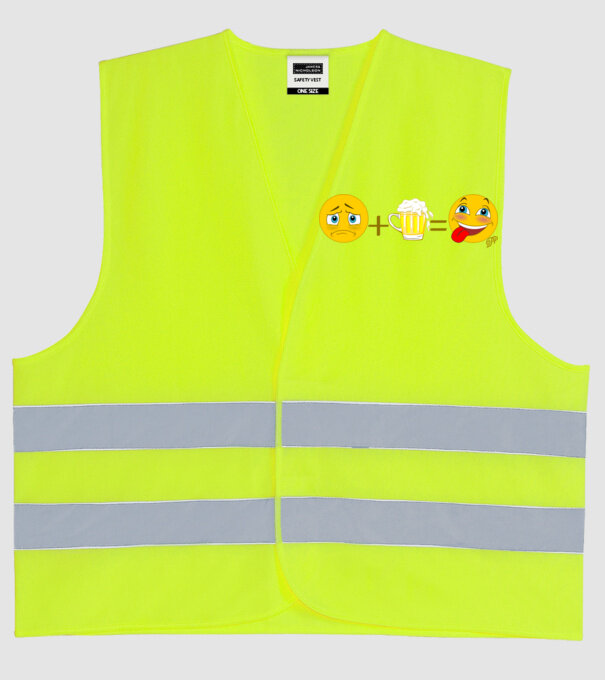  minta neonsárga pólón