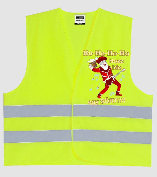  minta neonsárga pólón