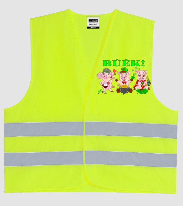  minta neonsárga pólón