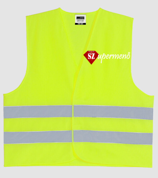  minta neonsárga pólón