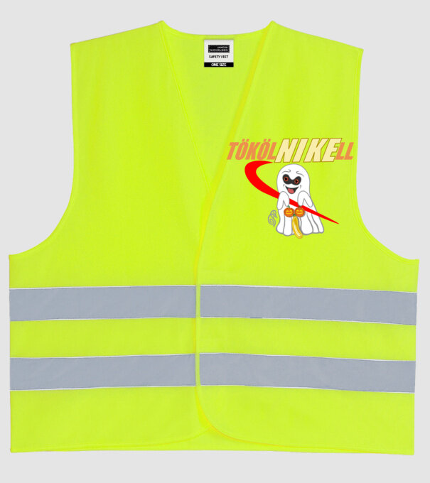  minta neonsárga pólón
