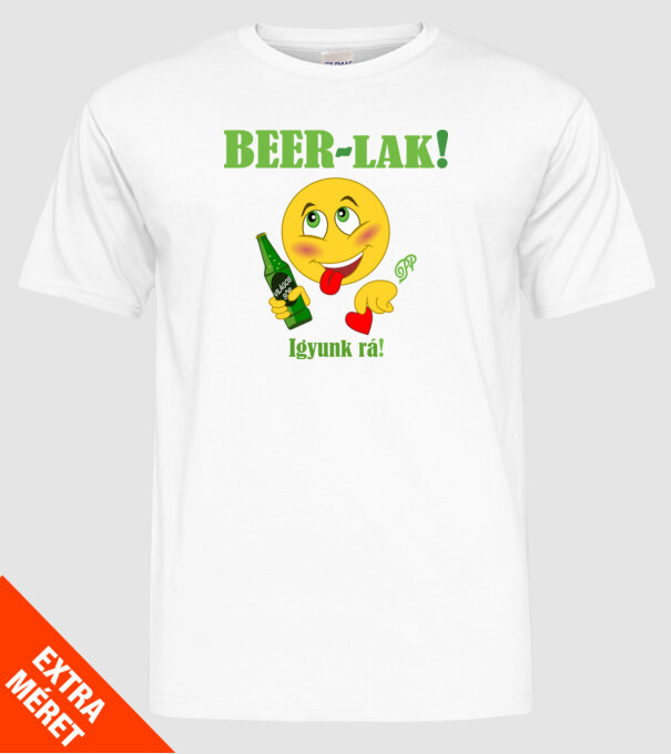  minta fehér pólón