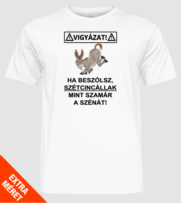  minta fehér pólón