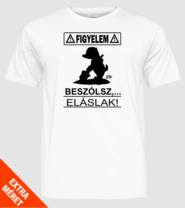  minta fehér pólón