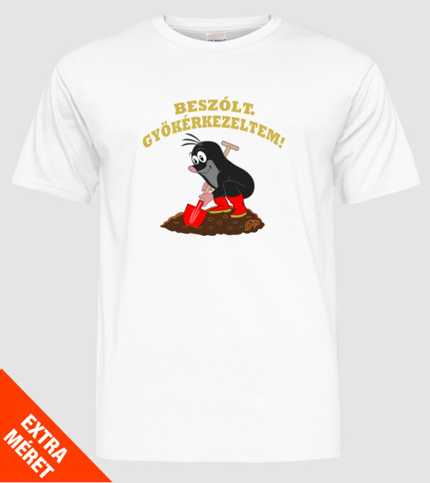  minta fehér pólón