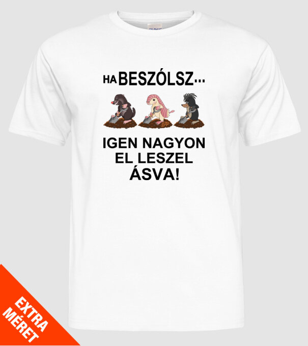  minta fehér pólón