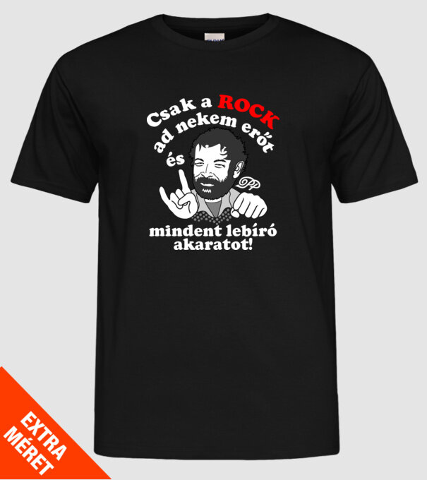  minta fekete pólón