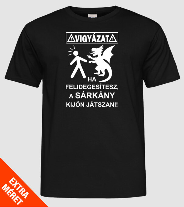  minta fekete pólón