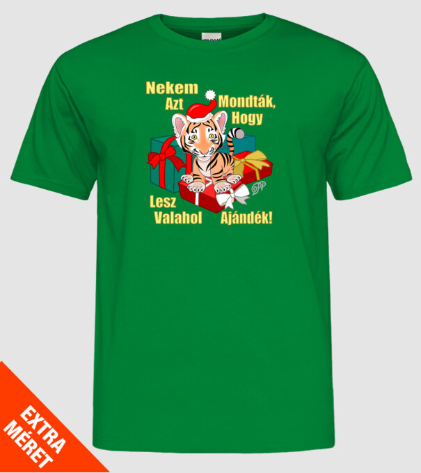  minta zöld pólón