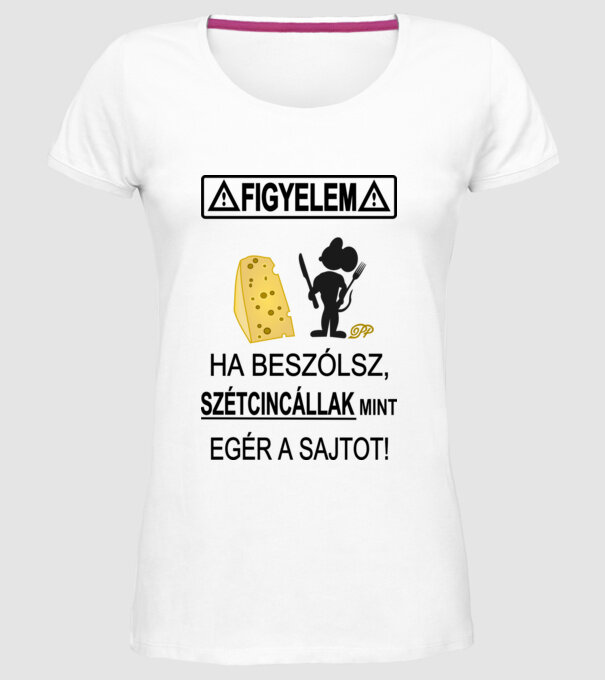  minta fehér pólón