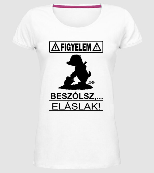  minta fehér pólón