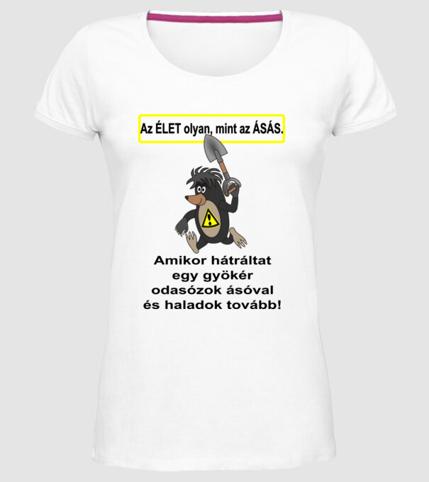  minta fehér pólón