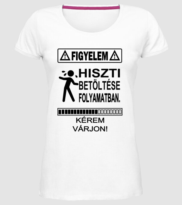  minta fehér pólón