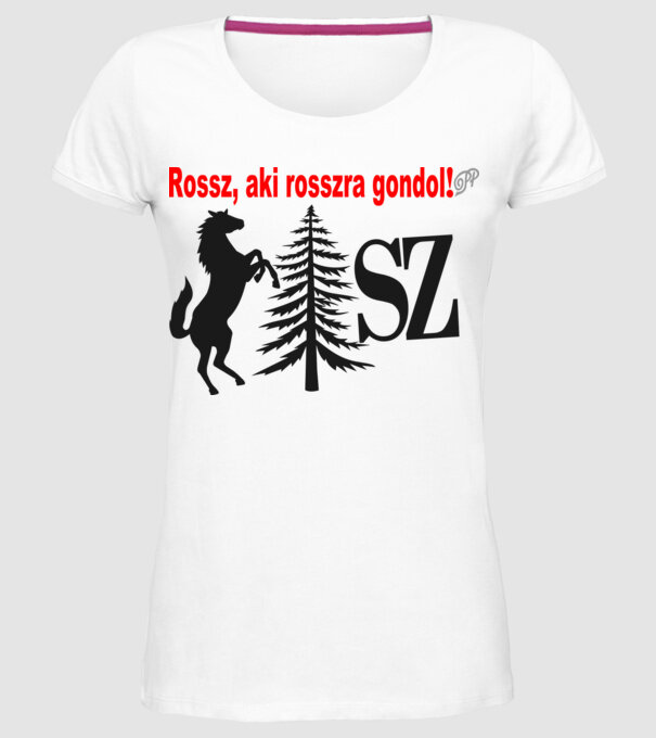  minta fehér pólón