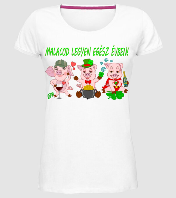  minta fehér pólón