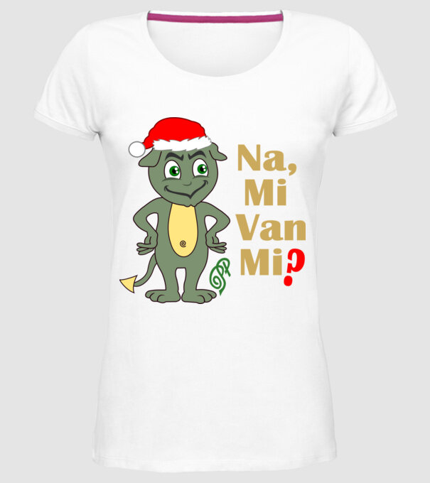  minta fehér pólón