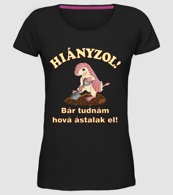  minta fekete pólón