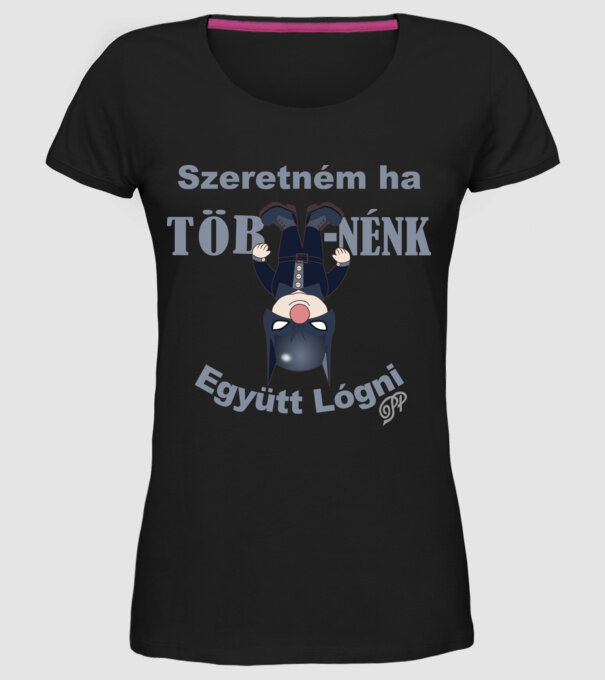  minta fekete pólón