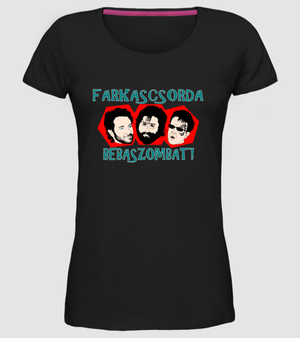  minta fekete pólón